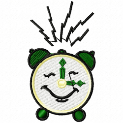 Clock Embroidery Design 1 Clock Embroidery Design 1
